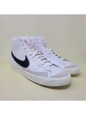 Nike Blazer Mid '77 Vintage White Black Men’s Size 10.5 Sneakers BQ6806-100